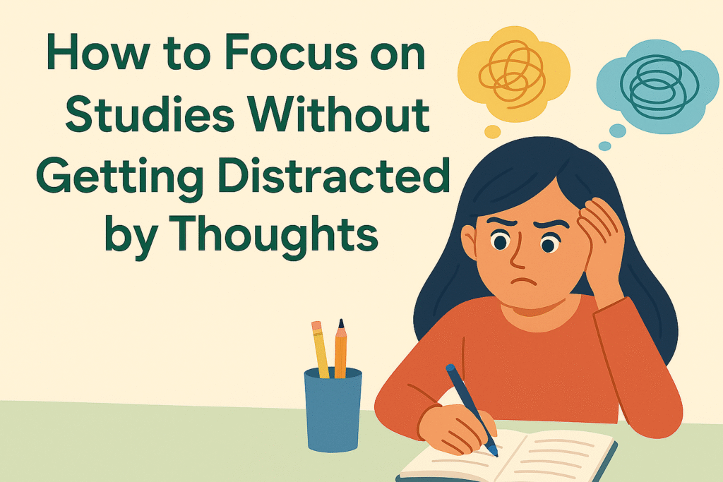 How to Focus on Studies Without Getting Distracted by Thoughts