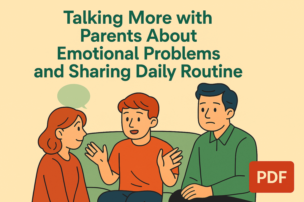 How to Talk to Parents About Emotions and Open Up About Your Daily Life