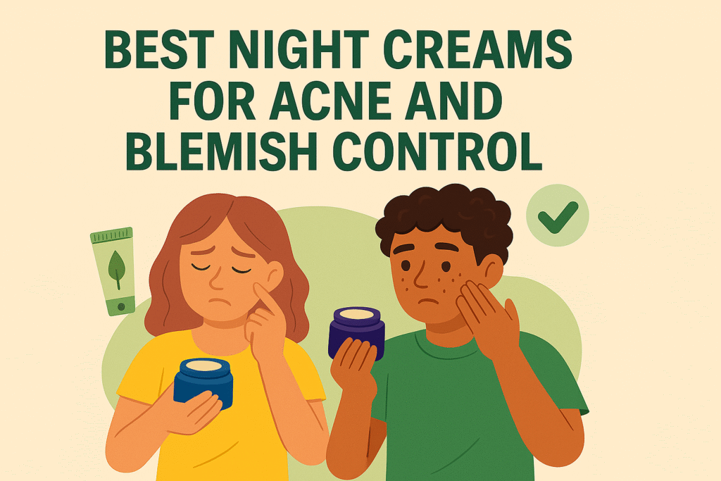 Best Night Creams for Acne and Blemish Control