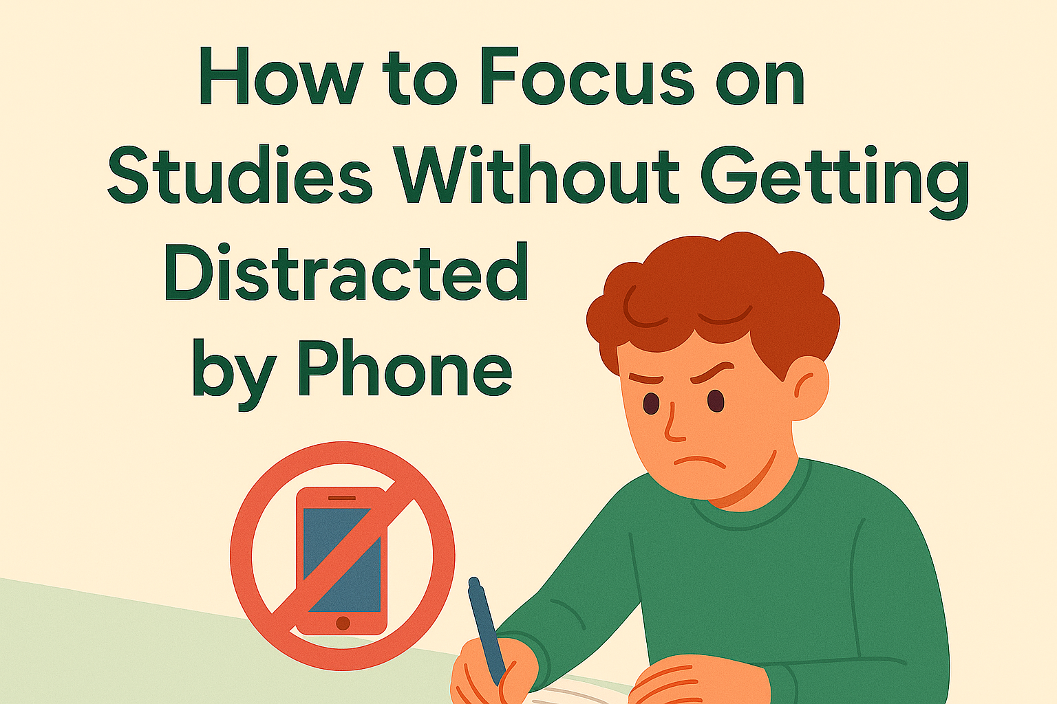 How to Focus on Studies Without Getting Distracted by Phone