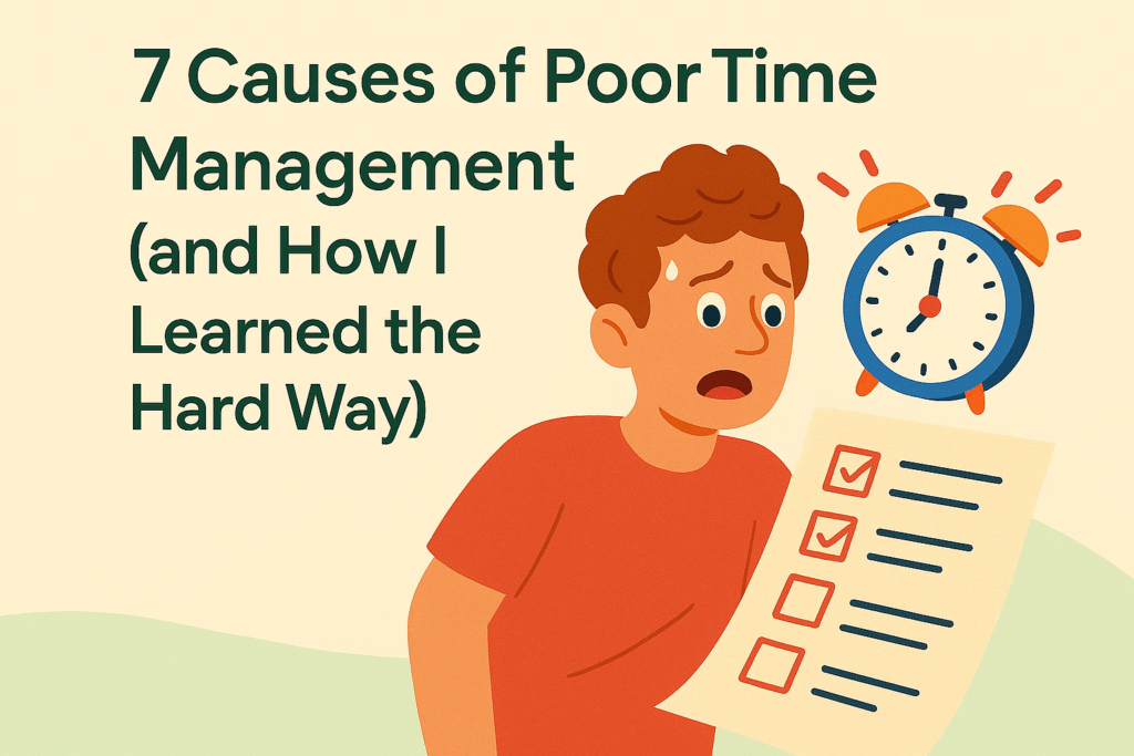 Causes of Poor Time Management