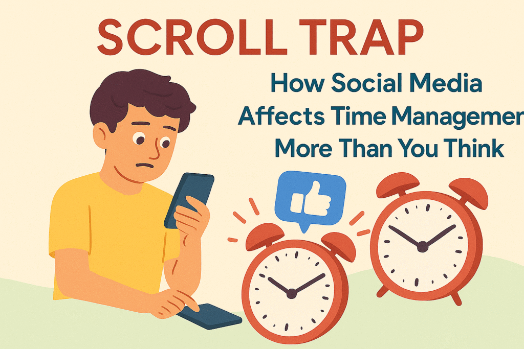 How Social Media Affects Time Management