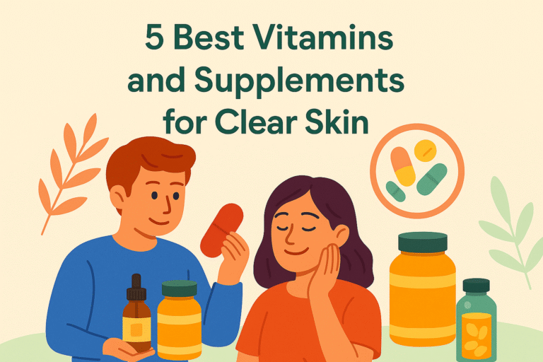 5 Best Vitamins and Supplements for Clear Skin
