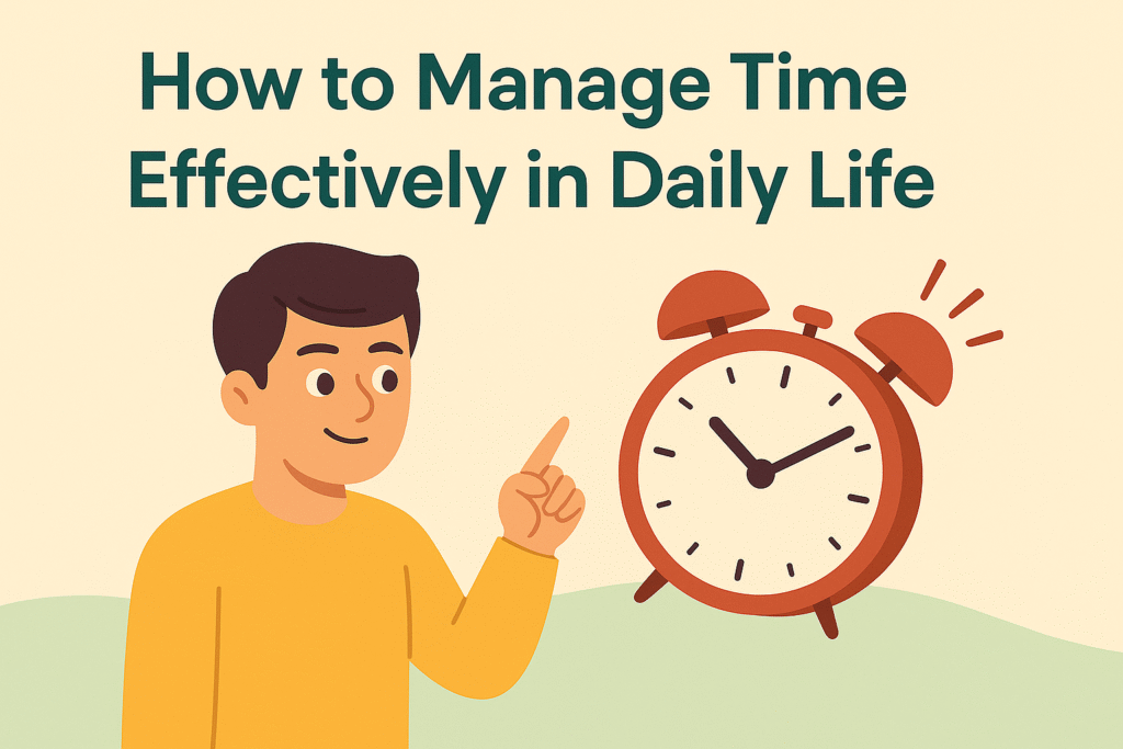 Time Management in Daily Life