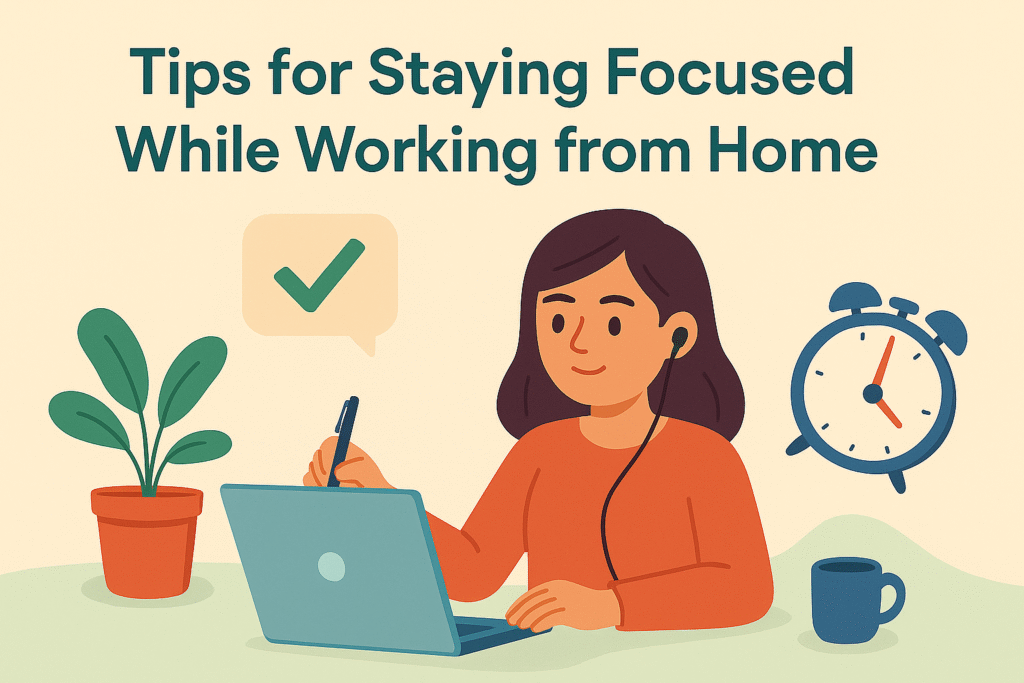 Staying Focused While Working from Home