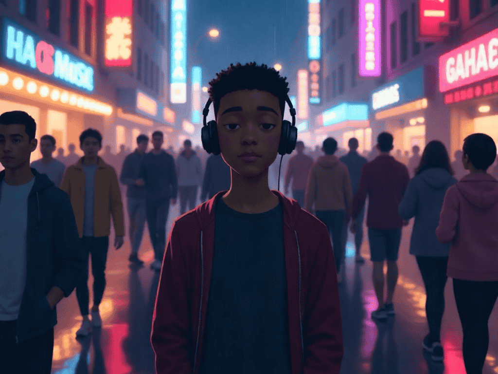 create an animated image forWhy Rediscovering Silence in a Noisy World is the Ultimate Act of Self-Care